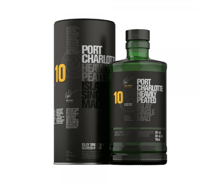 Whisky Bruichladdich Port Charlotte 10Y, Single Malt Scotch, 50%, 0.7L
