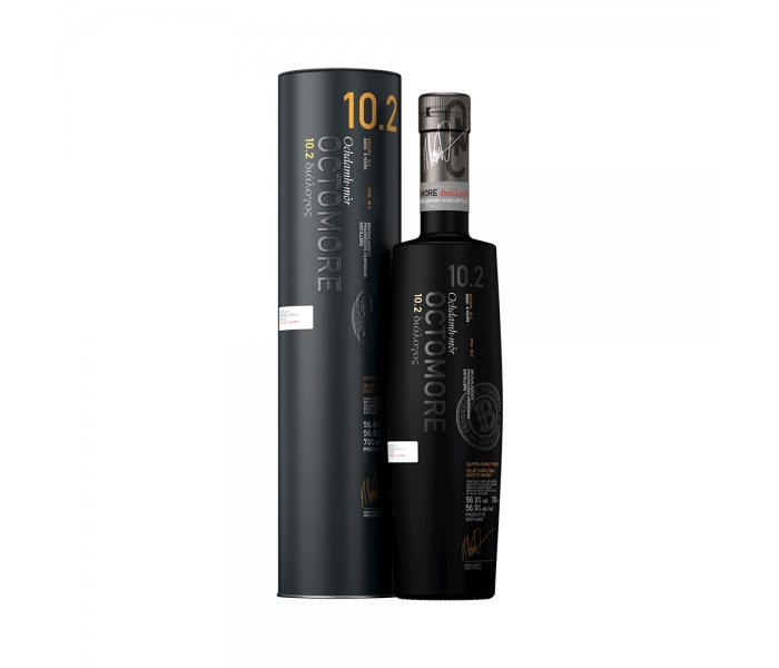 Whisky Bruichladdich Octomore 10.2, Scotch Single Malt, 56,9%, 0.7L