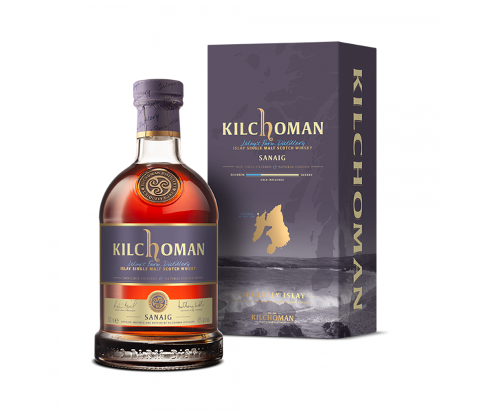 Whisky Kilchoman Sanaig, Single Malt Scotch, 46%, 0.7L