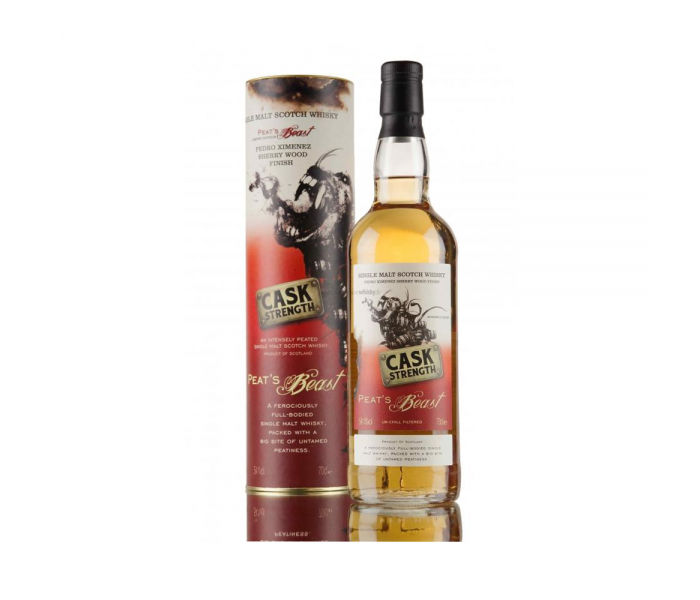 Whisky Peat`s Beast PX Sherry Wood Finish, Single Malt Scotch, 54.1%, 0.7L