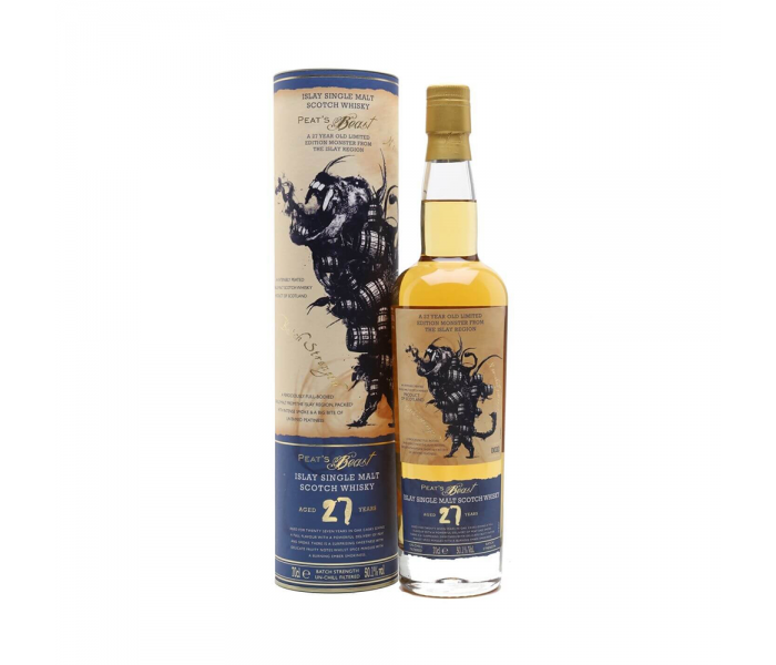 Whisky Peat`s Beast 27 Years, Single Malt Scotch, 50.1%, 0.7L