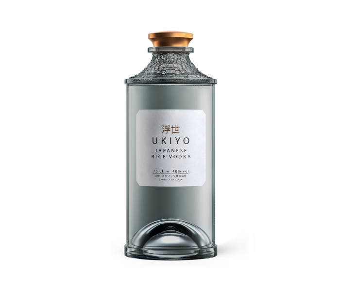 Vodka Ukiyo Japanese Rice, 40%, 0.7L