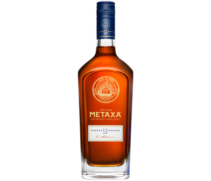 Brandy Metaxa 12 Stele, 40%, 0.7L