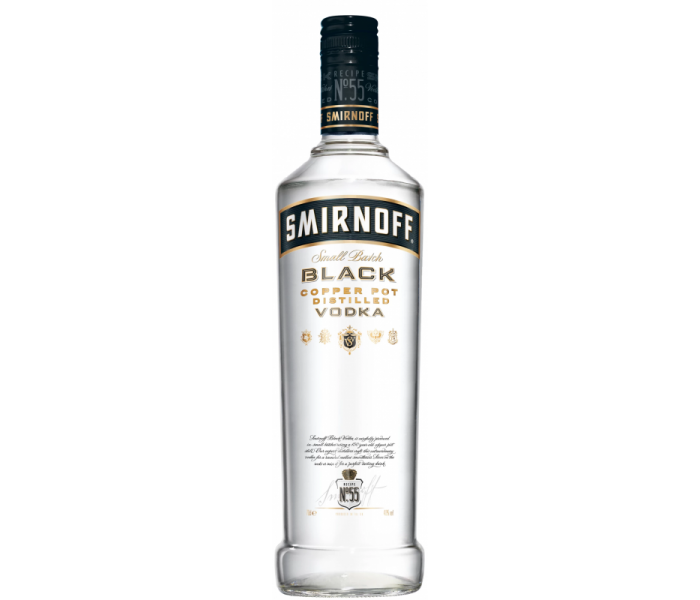 Vodka Smirnoff Black, 40%, 1L
