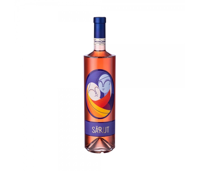 Vin Rose Domeniul Coroanei Sarut, 13%, 0.75l