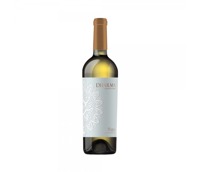 Vin Alb Lebada Neagra Dharma Sauvignon Blanc Sec, 12.5%, 0.75L