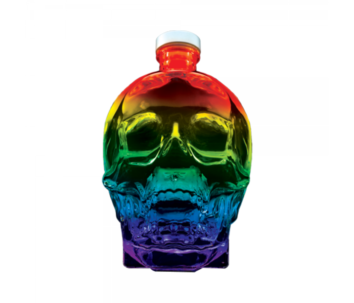 Vodka Crystal Head Rainbow Edition, 40%, 0.7L