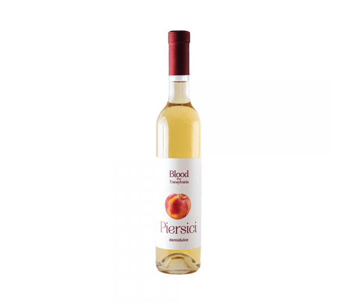 Vin Blood Piersici Demidulce, 11.5%, 0.5L