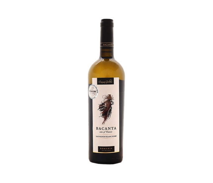Vin Alb Crama Girboiu Bacanta Sauvignon Blanc Fume 2018, 14%, 0.75L