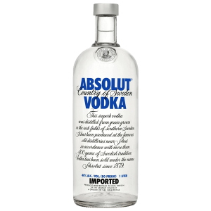 Vodka Absolut Blue, 40%, 1L
