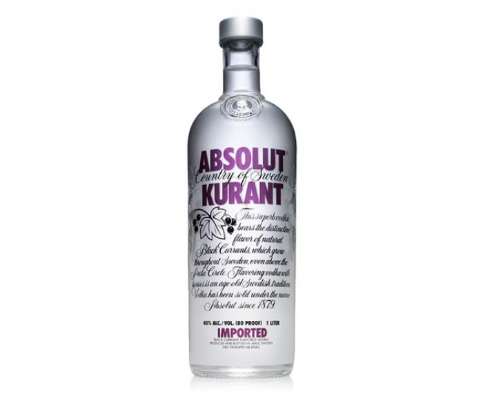 Vodka Absolut Kurant, 40%, 1L
