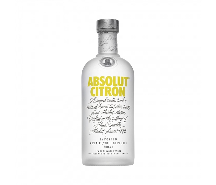 Vodka Absolut Citron, 40%, 0.7L