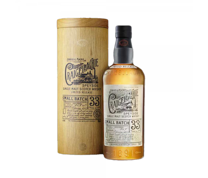 Whisky Craigellachie 33YO, Scotch Single Malt, 46%, 0.7L