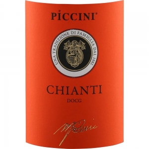 Vin Rosu Piccini Chianti DOCG, 12.5%, 0.75L