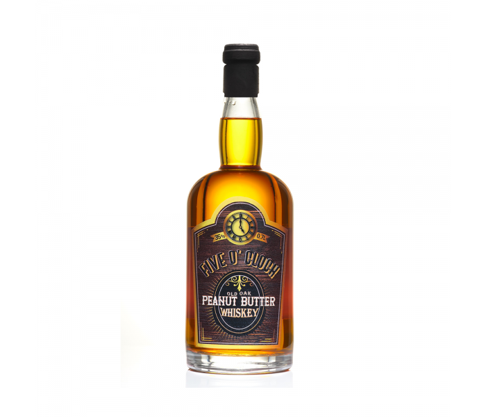 Lichior Whiskey 5 O`Clock Peanut Butter, 35%, 0.7L