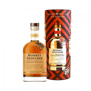 Whisky Monkey Shoulder Giftpack, Blended Malt Scotch, 40%, 0.7L