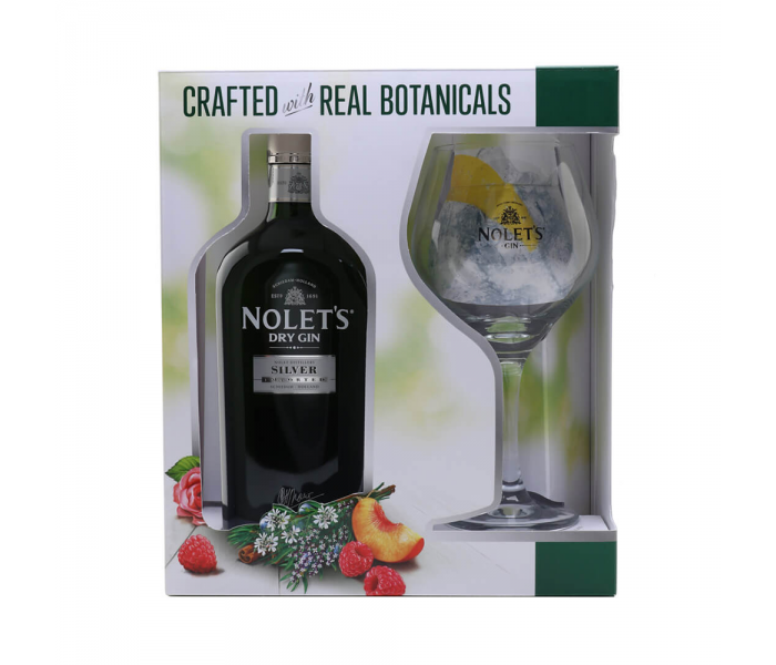 Gin Nolet Silver Dry, 47.6%, 0.7L+Glass