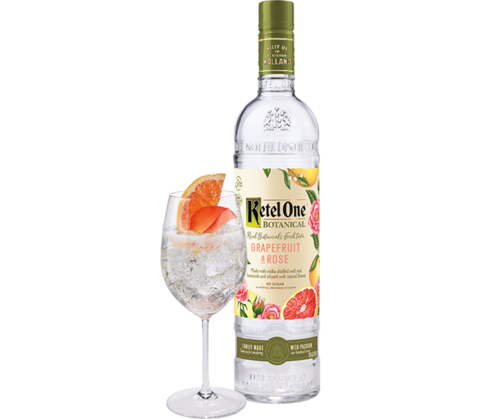Vodka Ketel One Botanicals Grapefruit Rose, 30%, 0.7L