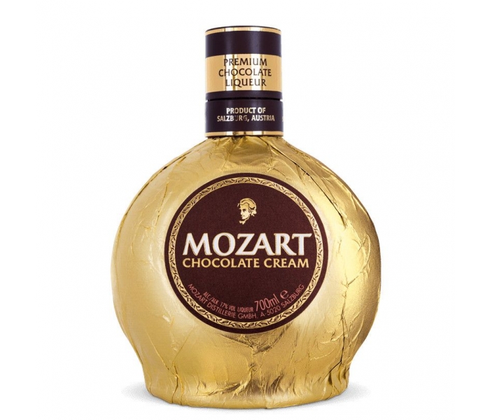 Lichior Mozart Chocolate Cream Gold, 17%, 0.7L