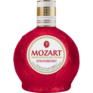 Lichior Mozart Chocolate Cream Strawberry, 15%, 0.5L