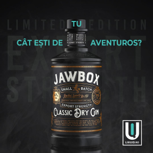 Gin Jawbox Small Batch Export Strength, 47%, 0.7L