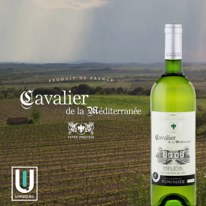 Vin Alb Peuch Cavalier De La Mediterranee Sauvignon, 12%, 0.75L