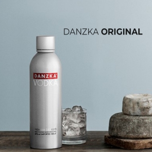 Vodka Danzka Original, 40%, 1L